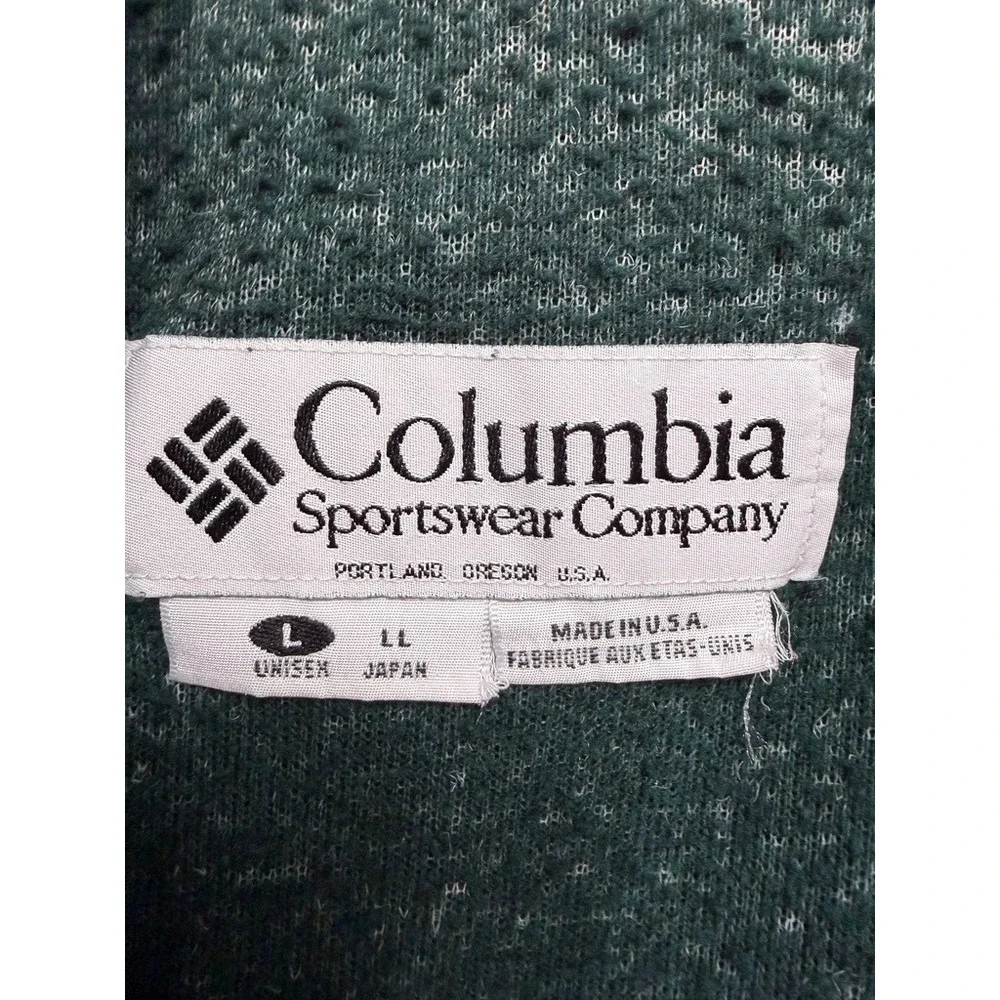 Columbia fleece zip